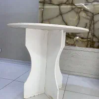 میز گرد چوبی نوپان