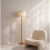 آباژور ایستاده چوبی مینیمال کد ۰۸