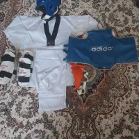 لباس تکواندو  با تجهیزات