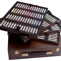 240رنگ کامل نقاشی با بهترین پاستل