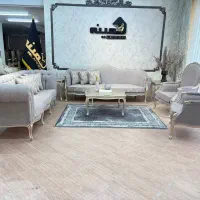 مبل استیل فرانسوی سه گل تعویض با مبلمان کهنه