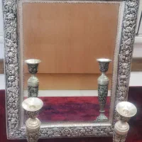 اینه شمعدان قلمکاری