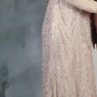 لباس مجلسی سنگ دوری فول