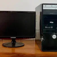 فروش کیس کامپیوتر + مانیتور LG