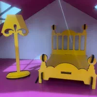 کلبه کودک جنس چوب
