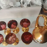 تنگ و۶عدد گیلاس اگرمن چک  نو نو