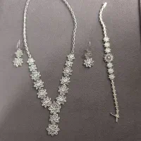 ست نقره زنانه مجلسی