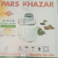 آبمیوه گیری پارس خزر ب همراه سرخ کن تفال