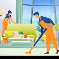 یک خانوم جهت نظافت ،