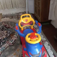 ماشین سواری کودک بیبی‌لند Magic Car دسته‌دار