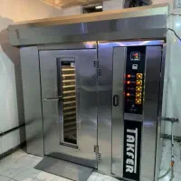 فر کوره گردان گازی 16 سینی