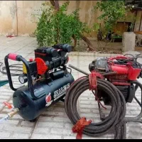 لوله باز کنی با فنر برقی وکمپرسور هوا علی پور