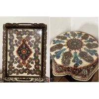 سینی و رومیزی پته