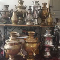 ۱۰تا سماور زغالی برنجی  مناسب کاسبی