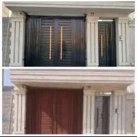 نقاشی ساختمان درب پنجره