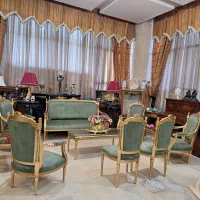 سرویس مبل ونهارخوری اصیل کاجی