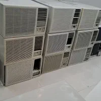 خریدار و فروشنده کولرگازی پشت پنجره ای سالم و خراب