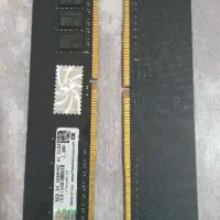 ۲عدد رم ۸گیگ dd4 3200 mhzکمتر از ۱ ماه کار کردن