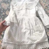 پیراهن مجلسی دخترانه مزون دوز شده