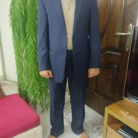 کت و شلوار سرمه ای کاملا نو