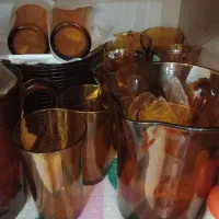 سرویس پیرکس فرانسه قهو ه ای