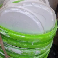 سطل پلاستیکی با درب محکم