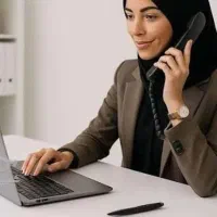 به خانم حسابدار و فروشنده تلفنی نیازمندیم