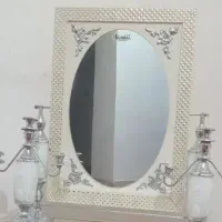 آینه شمعدان در حد نو