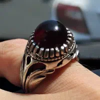انگشتر نقره آلاله