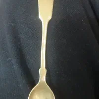 قاشق قدیمی با مارک شیر خورشید