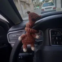 عروسک گردن دراز دور فرمون و بند کیف خوشگلل