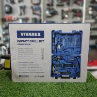کیت دریل چکشی برقی ویوارکس با ابزار کامل و صنعتی