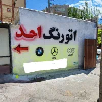 دیوارنویسی دیوار نویسی رنگ کاری رنگکاری باغ سالن