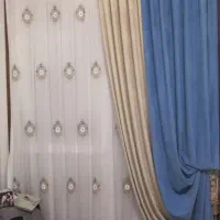 پرده 2 عدد در حد نو