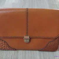 کیف  مدارک چرم گاوی