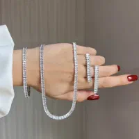 ست تنیسی ، گردنبند و دستبند تنیسی
