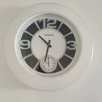 ساعت دو موتوره اصل دو ساعت بزرگ وکوچیک