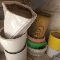 گلدان های سنگی و سرامیکی وپلاستیکی