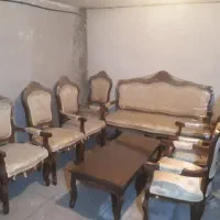 سرویس مبلمان استیل و میز نهارخوری