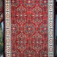 فرش ماشینی قرمز