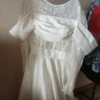 لباس بله برون در حد نو پشت بند گره ای