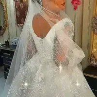 دود دست لباس عروس با تخفیف