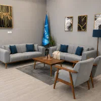 *مبل مینیمال دسته چوبی در زاهدان*
