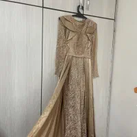 پیراهن مجلسی رنک نباتی