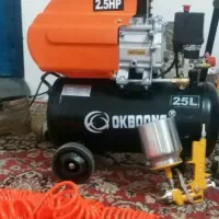 پمپ باد وپیسوله رنگ آمیزی