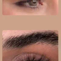 وقتشه به ابرو و مژه کم پشتت رسیدگی کنی