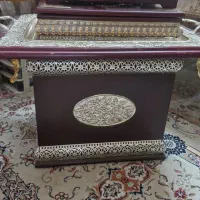 ست سطل آشغال و سینی و جای قرآن و دستمال کاغذی