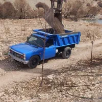 حمل نخاله و مصالح ساختمانی با نیسان کمپرسی(جکدار)
