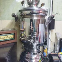 سماور گازی قدیمی اصل‌.بادوام ۱۰ لیتر