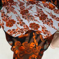 پارچه پولکی آبی
